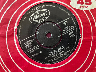 Lesley Gore - It's My Party / Danny - Mercury AMT 1205 - 1963 - Vinyl Ex