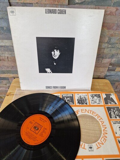 Leonard Cohen : Songs From A Room Vinyl. CBS 63587