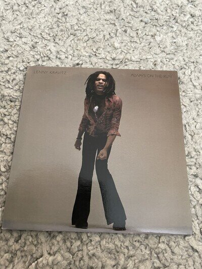 Lenny Kravitz - Always On The Run 7” Black Vinyl Single Virgin Records 1991 VG+
