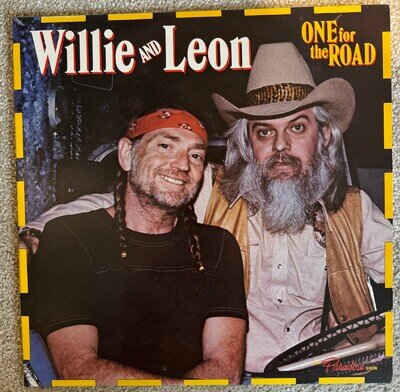 Willie and Leon One For The Road Willie Nelson and Leon Russell Double Vinyl LP
