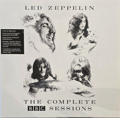 LED ZEPPELIN COMPLETE BBC SESSIONS REMASTERED. SEALED! MINT! RARE! 5 LP BOX 2016