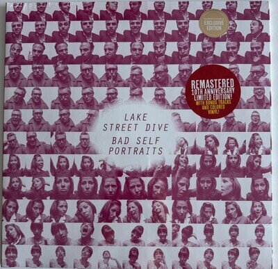 Lake Street Dive Vinyl, Bad Self Portraits Record, Cloudy Pink LP