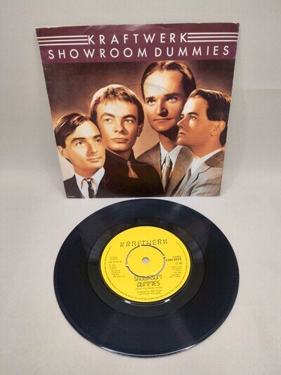 Kraftwerk – Showroom Dummies (1981 UK 1st Press 7" Vinyl) EMI 5127 – VG+ / VG