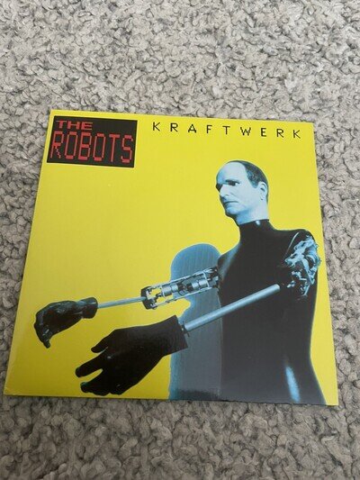 Kraftwerk - The Robots 7” Black Vinyl Single EMI 1991 VG+