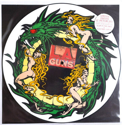NM/NM L.A. Guns Some Lie 4 For Love 12" VINYL Picture Disc n Roses Motley Crue