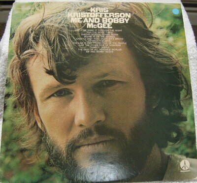 KRIS KRISTOFFERSON ME AND BOBBY MCGEE VINYL LP Monument MNT64631