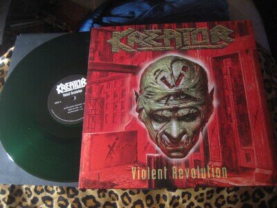 KREATOR violent revolution GREEN VINYL 2-LP 2017 sodom destruction