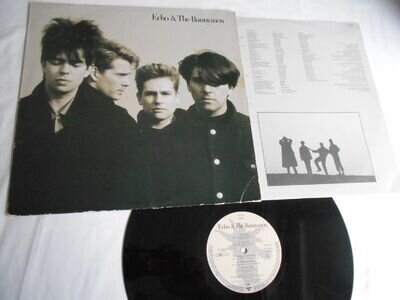 Echo & The Bunnymen Debut Self Titled LP 1987 VG+ VG+ Pro Clean Tested Nice One
