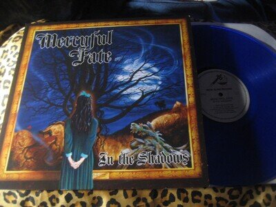 MERCYFUL FATE into the unknown BLUE VINYL 2016 PRESS king diamond