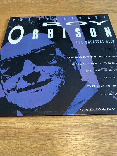 Roy Orbison - The Legendary - 12” Vinyl Record LP - 1988 Telstar UK 1st Best Of