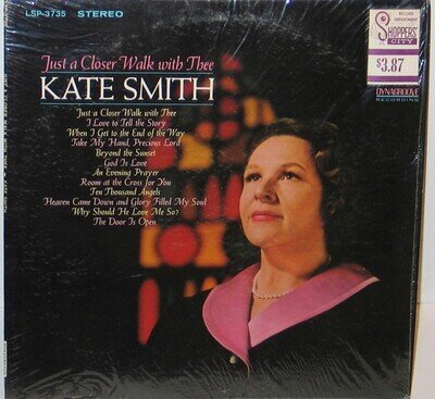Kate Smith (2) - Just A Closer Walk With Thee, LP, (Vinyl)