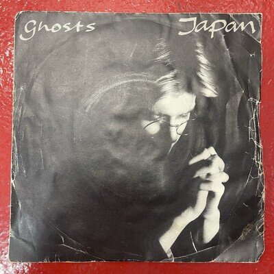 Japan ‎Ghosts Vinyl 7" Single 45 rpm UK 1982 Synth Pop VIRGIN VS 472