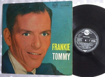 FRANK SINATRA & TOMMY DORSEY FRANKIE & TOMMY MONO 1958 LP