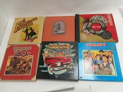 Vintage Vinyl LP Box Set Bundle 40s 50s 60s Comedy Soundtracks BBC