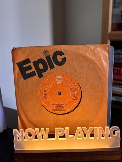 Kansas - 'Carry On Wayward Son' 7inch Vinyl (Epic Records 1976)