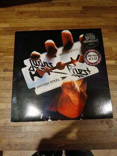 Judas Priest British Steel Vinyl Record 1980