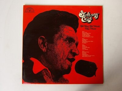 Johnny Cash: The Man The World His Music 1973 Sun Records EX+ Double LP
