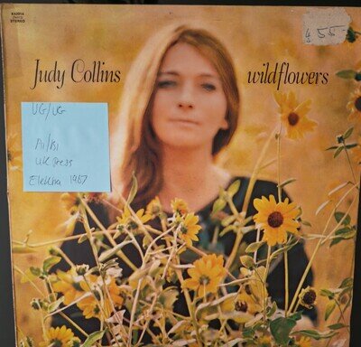 Judy Collins Wildflowers Vinyl Record VG/VG K 42014 1967
