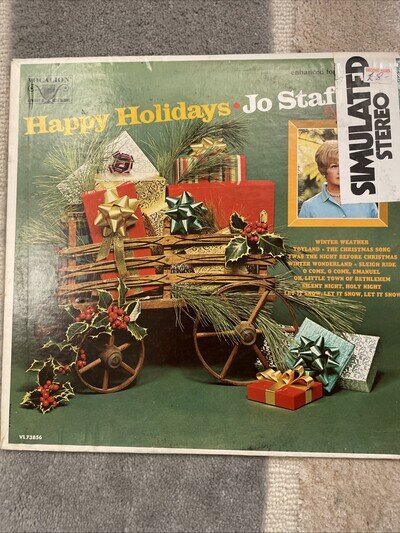 Jo Stafford - Happy Holidays - Vinyl Album - Vocalion Records VL73856