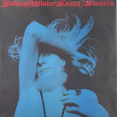 Johnny Winter - Saints & Sinners (1974) *VINTAGE, Vinyl record LP*