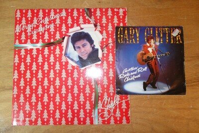 SHAKIN STEVENS MERRY CHRISTMAS EVERYONE 12 ANOTHER ROCK ROLL GLITTER 7 EX LISTEN
