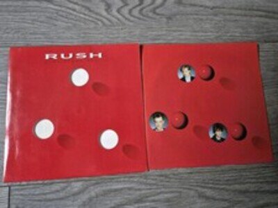 RUSH - TIME STAND STILL 1987 Ltd Edt UNPLAYED 7" Die Cut Pic Cover