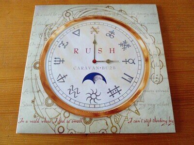 Rush Caravan / BU2B 2 Track WHITE Vinyl 7" (Record Store Day/Lyric Insert)