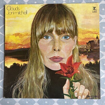 JONI MITCHELL - CLOUDS - 1st PRESS VINYL LP - EX Vinyl - A3 / B2