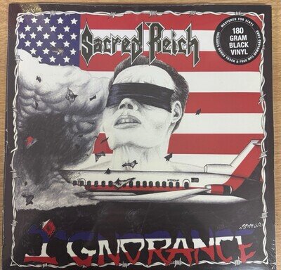 SACRED REICH - Ignorance - Blue VINYL LP 2021 Metal Blade BRAND NEW! BU:1