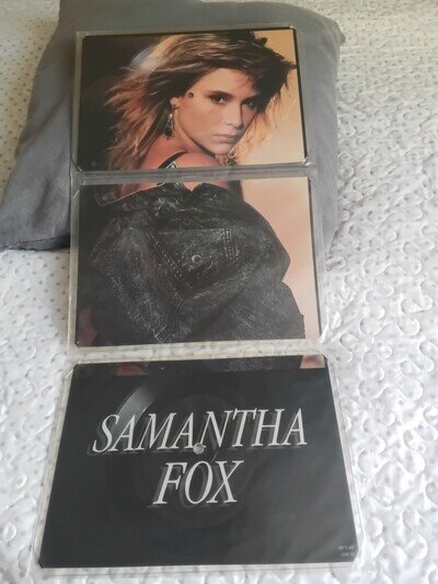 Samantha Fox Triple Picture Discs,Unopened,Special Edition.HIP045.