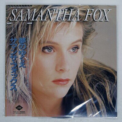 SAMANTHA FOX SAMANTHA FOX ALFA ALI28050 Japan OBI INSERT VINYL LP