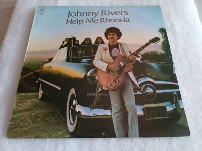 Johnny Rivers - Help Me Rhonda Vinyl LP and lyric inner sheet EX/EX FREE P&P