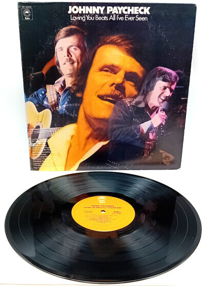 JOHNNY PAYCHECK (COUNTRY) - Loving You Beats All I've Ever Seen - 1975 Vinyl Lp