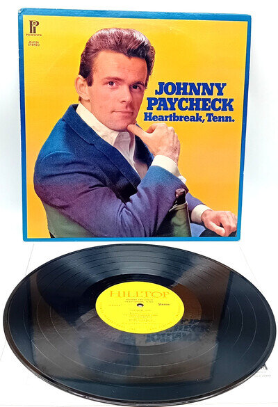 JOHNNY PAYCHECK (COUNTRY) - Heartbreak, Tenn. - 1972 Vinyl LP - US Issue