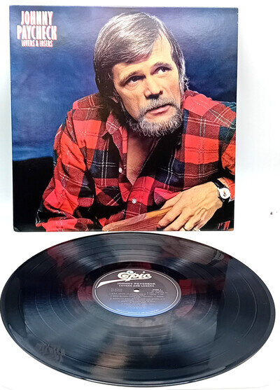 JOHNNY PAYCHECK (COUNTRY) - Lovers & Losers - 1982 Vinyl LP - US Issue - Epic