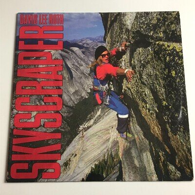 David Lee Roth - Skyscaper LP Vinyl Record EX/EX