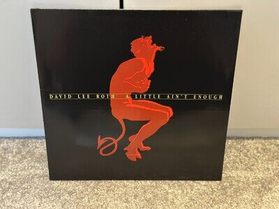 David Lee Roth/Van Halen - A Little Ain't Enough - 1st Press EU LP (1991) EX/EX