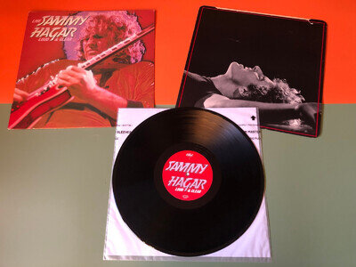 SAMMY HAGAR - Loud And Clear Capitol Records - E-ST 25330 UK 1979 PRESS VG+