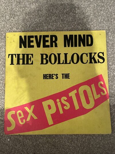 Sex Pistols - Never Mind the Bollocks Here’s the Sex Pistols 12" Vinyl 1977