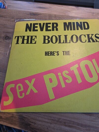 Sex Pistols Never Mind The Bollocks Oct 1977 Vinyl - matrix V2086 A3 B1