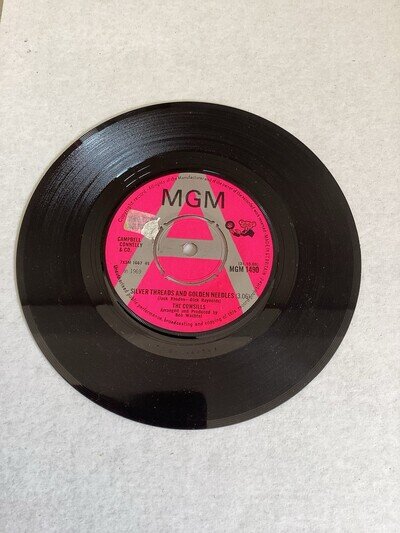 The Cowsills 7” Vinyl Single…Silver Threads And Golden Needles…