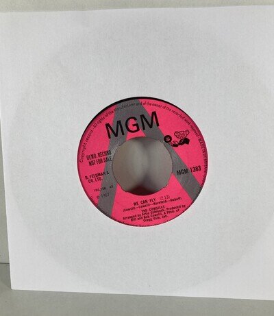 The Cowsills We Can Fly Demo Copy Juke Box Ready Play Tested