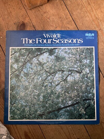 Vivaldi the Four Seasons Vinyl LP RCA Great Condition VICS 1469