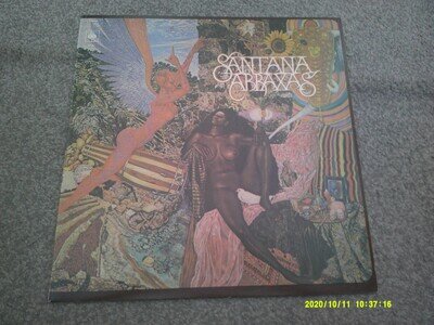 SANTANA Santana Abraxas 1970 CBS A3 / B1 near mint