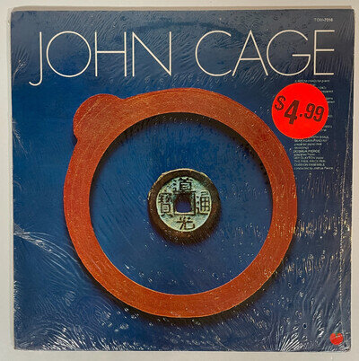 JOHN CAGE John Cage Vinyl LP NEW & SEALED 1978 Tomato Avant Garde