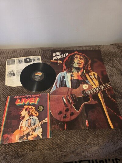 Bob Marley And The Wailers Live Lp W Posters