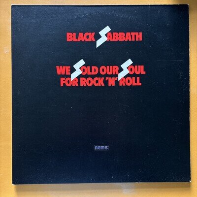 Black Sabbath - We Sold Our Soul for Rock N Roll (x2LP) -1975 First Press NM/NM