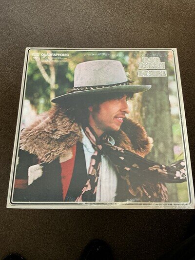 Vinyl 12’ LP - BOB DYLAN - DESIRE QUADROPHONIC 1975 COLUMBIA