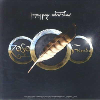 JIMMY PAGE / ROBERT PLANT (Led Zeppelin) FRIENDS LIVE IN SAN JOSE 3LPs BOXSET