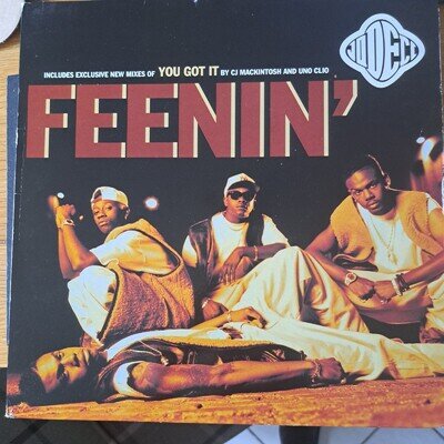 Jodeci - Feenin' / You got it Remixes 12" vinyl